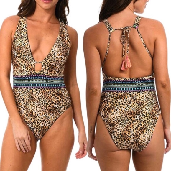 Reversible One-Piece Bathing Suit - NWOT Sunshine 79 Plunge Rio - Picture 6 of 6